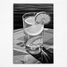 Load image into Gallery viewer, Luxe Lagoon Soirée: Aqua Libation - Canvas
