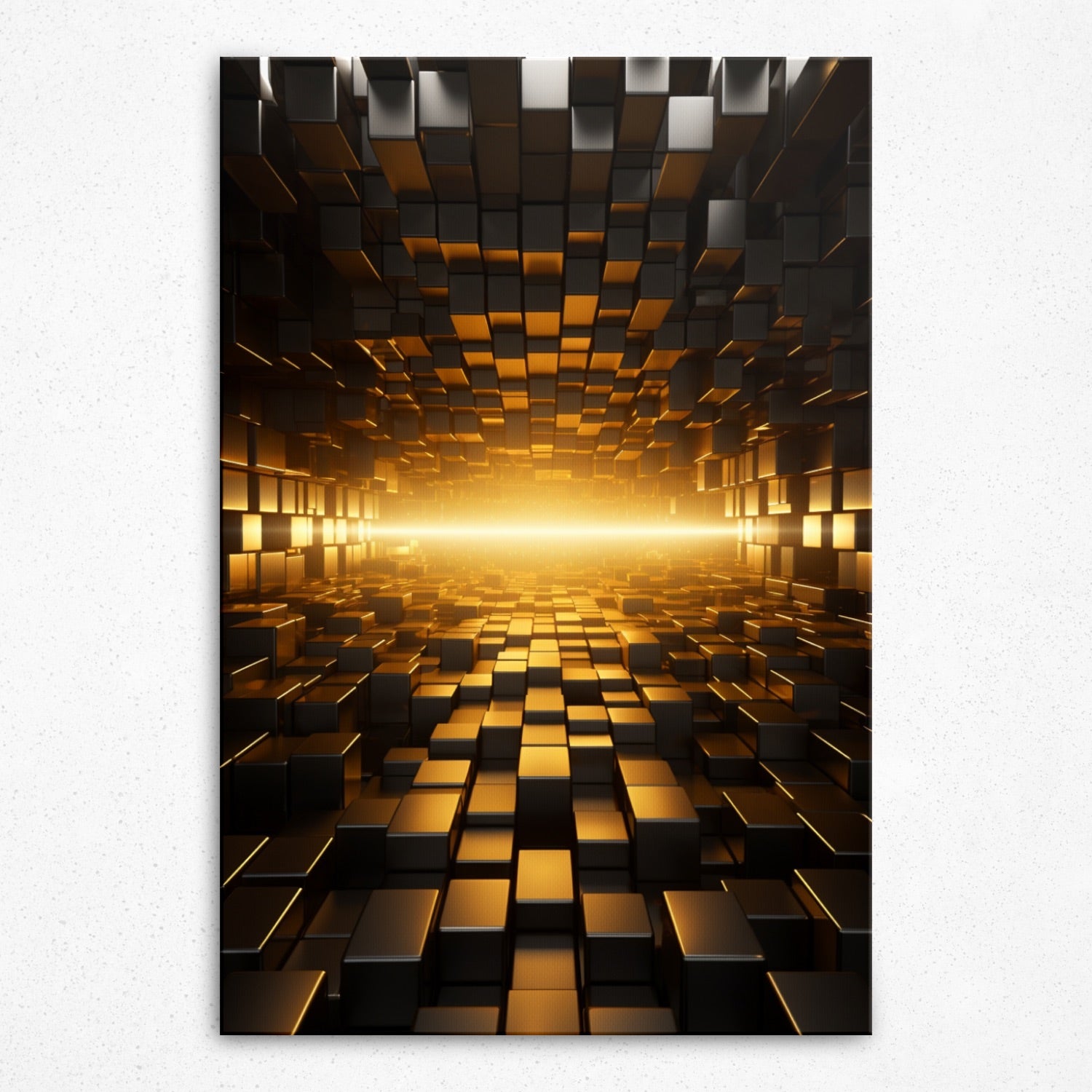 Gilded Matrix - Canvas