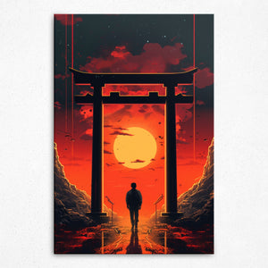 The Scarlet Sentinel - Canvas