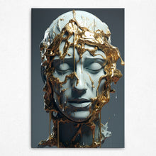 Load image into Gallery viewer, Elysian Lament: Gilded Tears - Canvas
