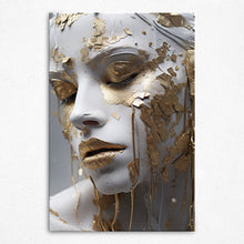 Load image into Gallery viewer, Aurelian Grace: Gilded Reverie - Canvas
