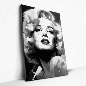 Vivid Iconic Fusion: Marilyn's Kaleidoscope - Canvas