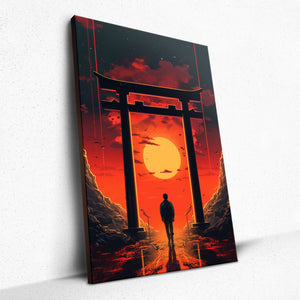 The Scarlet Sentinel - Canvas