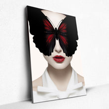 Load image into Gallery viewer, The Sable Butterfly&#39;s Whispers - Canvas
