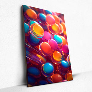 Resplendent Marbles - Canvas