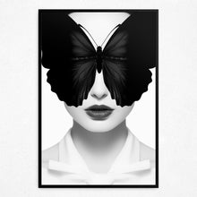 Load image into Gallery viewer, The Sable Butterfly&#39;s Whispers - Framed
