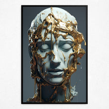 Load image into Gallery viewer, Elysian Lament: Gilded Tears - Framed
