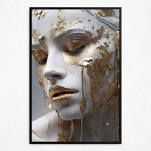 Load image into Gallery viewer, Aurelian Grace: Gilded Reverie - Framed
