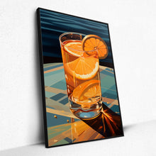 Load image into Gallery viewer, Luxe Lagoon Soirée: Aqua Libation - Framed
