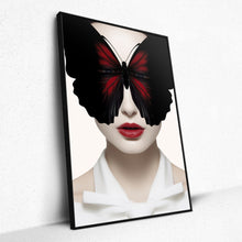 Load image into Gallery viewer, The Sable Butterfly&#39;s Whispers - Framed
