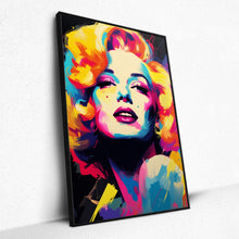 Load image into Gallery viewer, Vivid Iconic Fusion: Marilyn&#39;s Kaleidoscope - Framed
