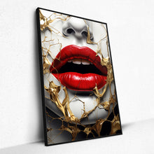 Load image into Gallery viewer, Gilded Marble Muse: Ephemeral Elegance - Framed
