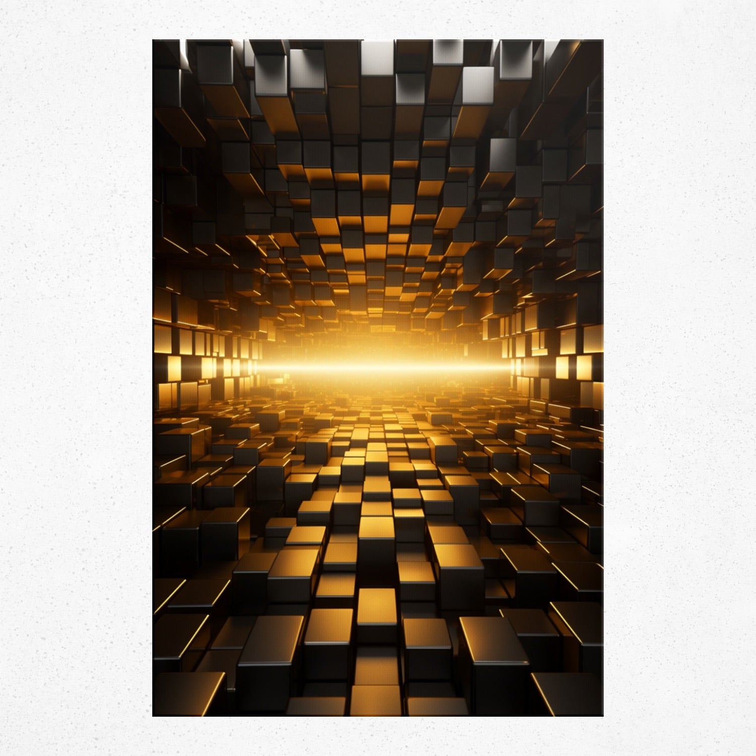 Gilded Matrix - Poster