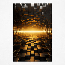 Load image into Gallery viewer, Gilded Matrix - Poster
