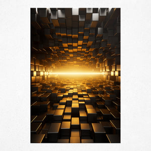 Gilded Matrix - Poster