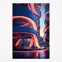 Load image into Gallery viewer, Neon Skyscape - Poster
